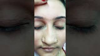 touch eyebrow threading #step by step#viral video , ♥️🥰