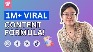 The Secret Formula to 1M Viral Content Social Media Growth Tips