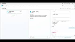 Demo: Financial Journal Agent For Journal Entry Creation & Posting in Dynamics 365 Business Central