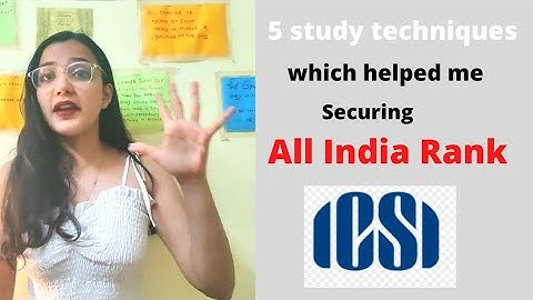 5 Study Techniques for securing All India Rank  | Secret to Rank 🔥| Neha Patel