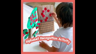 DIY Letter Recognition Activity - The Alphabet Tree!
