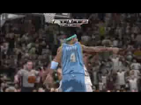 NBA 2K9 Gamplay - Nuggets vs - Suns [HD]