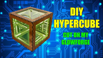 DIY HYPERCUBE - CUT ON MY GLOWFORGE
