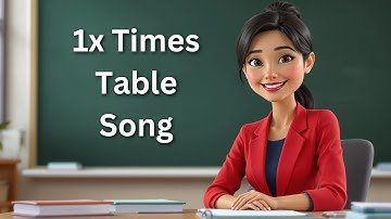 The 1x Times Table - The Most Fun Way To Learn Multiplication!