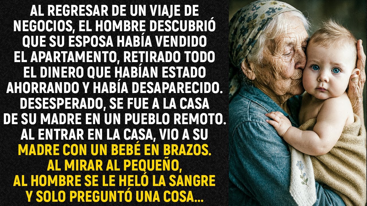 Al regresar de un viaje de negocios, el hombre descubrió que su esposa había vendido el apartamento