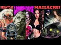Grindhouse massacre with sexy gator women  lake zombies  wasteland marauders and new horror comics