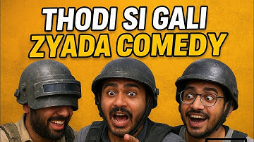 Thodi Si Gali, Zyada Comedy 😂 | PUBG Funny Moments 🔥🤣