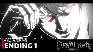 Death Note - Ending 1 [4K 60FPS | Creditless | CC]