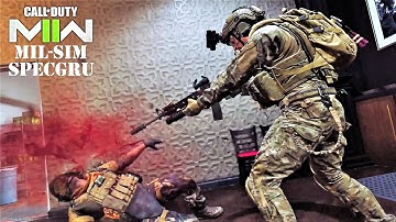 Modern Warfare II Execution [MIL-SIM SPECGRU OPERATOR FINISHER] Prone