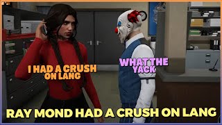 Chatterbox LOSES IT When Ray Mond says she has a crush on Mr. Lang - GTA V RP NoPixel 4.0