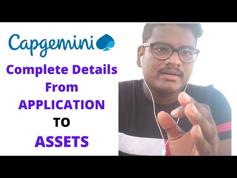 Capgemini Complete Details From Application to Assets || New Telugu Programmer