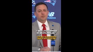 Eliot Wolf says Patriots were surprised OT Caleb Lomu was available with 28th pick