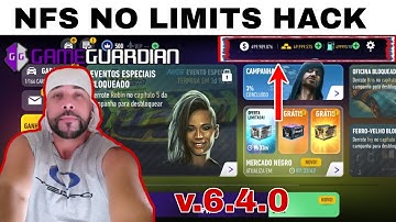 NFS NO LIMITS 6.4.0 - TUTORIAL  DINHEIRO E OURO  GAME GUARDIAN.