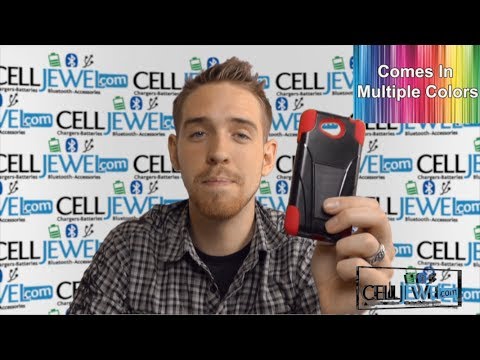 Phone Accessory Review: LG Optimus L90 Rugged Hybrid Cases with Kickstand - CellJewel.com