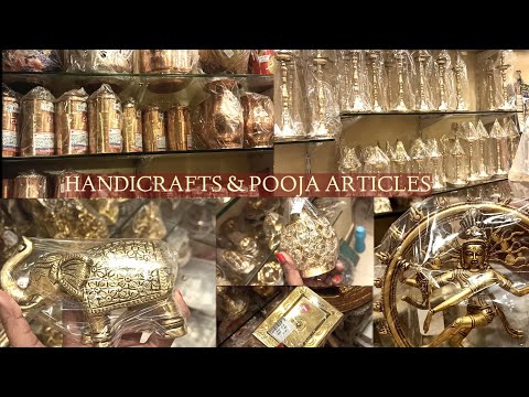 Handicrafts & Brass Pooja Articles/ Antique articles/Copper collections with best quality in