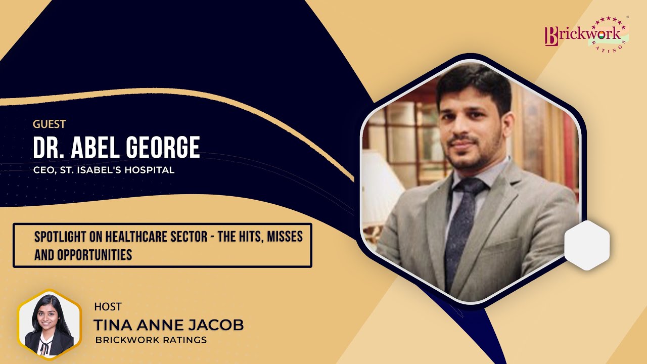 Stay tuned for the exclusive vodcast on Healthcare Sector only on @BrickworkRatings
