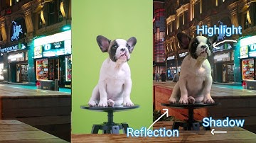 Green screen compositing and color matching