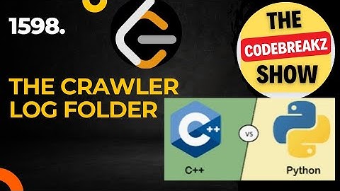 1598. Crawler Log Folder | C++ Vs Python | 🔥🎯 Leetcode 🎯🔥