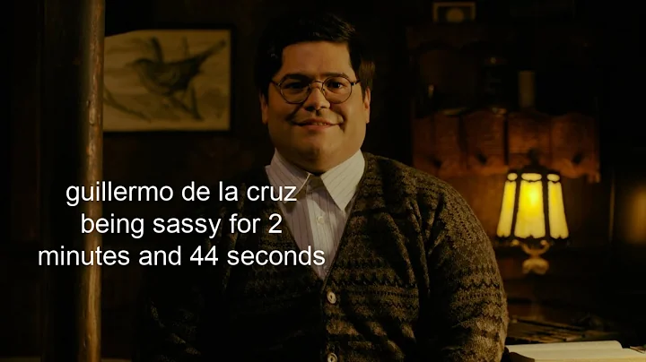 guillermo de la cruz being sassy for 2 minutes and...