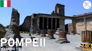 POMPEII │ ITALY in 4K. Info & Tips for visiting the Archaeological Park of Pompeii. Enjoy!