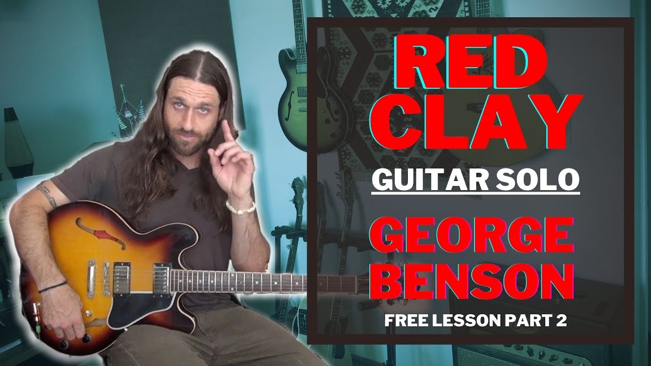 George Benson - Red Clay GUITAR SOLO - Lesson Part 2 (w/ TABS!!!)