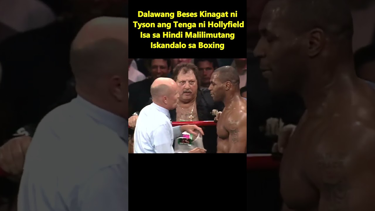 Tyson vs Hollyfield II | Dalawang Beses Kinagat ni Tyson ang Tenga ni Hollyfield