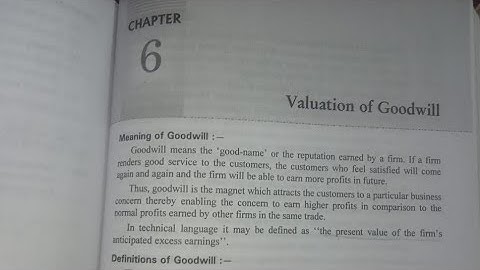 Valuation of goodwill | part 1 | corporate accounts#easyexplaination #bcom #2ndyear #goodwill #mdu