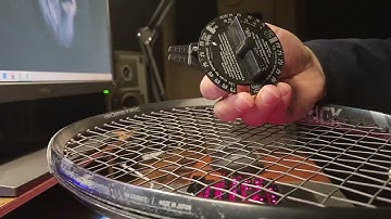 Tourna String Meter STRING Tension Tester I Show You How