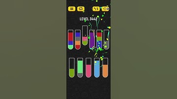 water sort puzzle level 3442