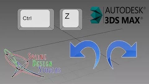 3DS Max - CTRL + Z shortcut