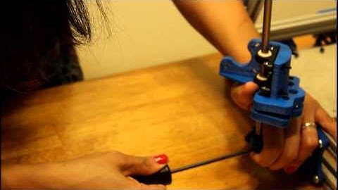 Part 14 3d Printer Assembly Mendelmax Type Build Guide / The 3d Printer Girl