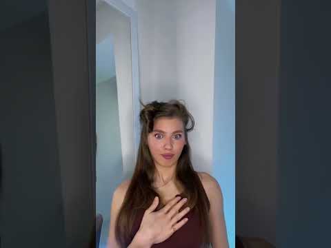 Видео: Как сделать заколку на пряди волос: 9 шагов (с картинками)