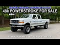 Starting and Test Driving a lifted OBS Powerstroke (48k Miles)