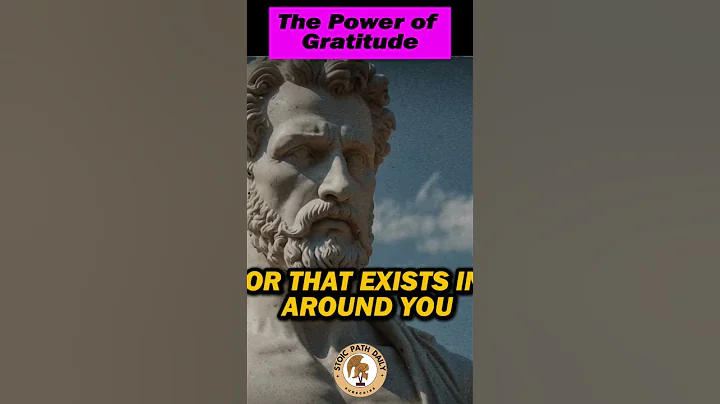 The Power of Gratitude by Marcus Aurelius #stoicism #stoicphilosophy #stoicwisdom