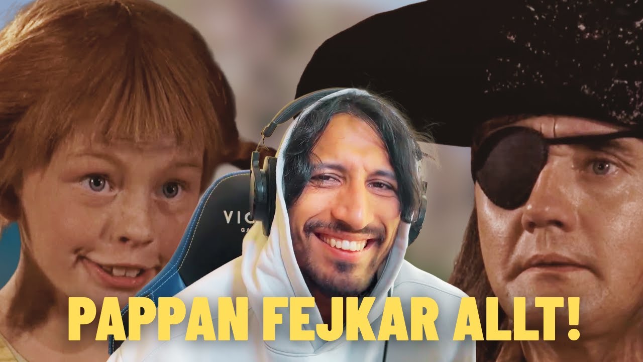 SER PIPPI LÅNGSTRUMP FÖR FÖRSTA GÅNGEN – Pippi på de sju haven (Del 1)