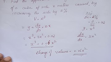 approximation part 2 plus two maths application of derivative in easy method  Malayalam explanation