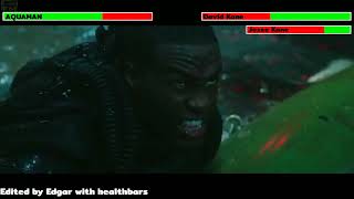 Aquaman Vs. David Kane And Jesse Kane With Healthbars 90 Subscribers Special