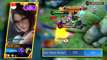 GLOBAL BEATRIX ONE SHOT BUILD!! BEATRIX BRUTAL DAMAGE🔥 GAMEPLAY TOP 1 GLOBAL BEATRIX - MLBB
