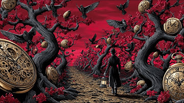 The Cartographers of Echoes — A Surrealist AI Vision