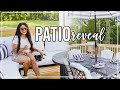 Patio Reveal + Outdoor Entertaining Tips! #HouseToHome