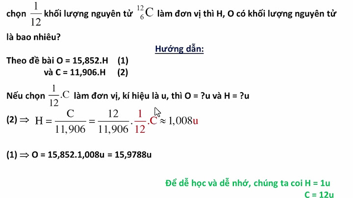 Khối lượng nguyên tử là bao nhiêu năm 2024