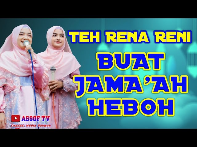 RENA & RENI AKSI INDOSIAR BUAT JAMAAH HEBOH!!! class=