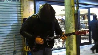 Marcello Calabrese - street guitarist "Little Wing" live in Varese chords