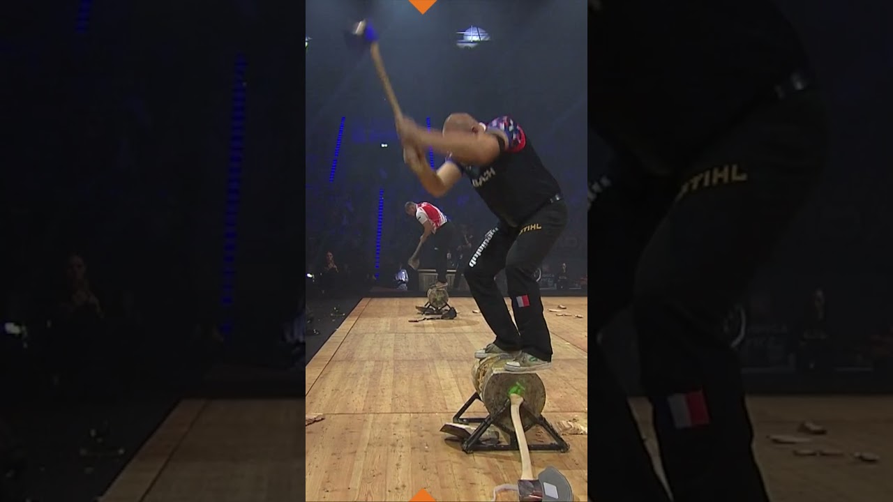 LES DISCIPLINES STIHL TIMBERSPORTS®  - ​​​🤜​​ LE UNDERHAND CHOP​ 🤛​ #STIHLTimbersports