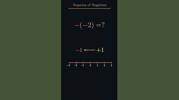 Negation Of Negatives | Algabra 005 #animation #ai #maths #algebra #mathematics #america #anime