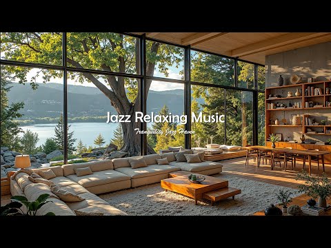 Elegant Living Room Ambience With Jazz Relaxing Music Smooth Jazz Instrumental For Stress Relie 