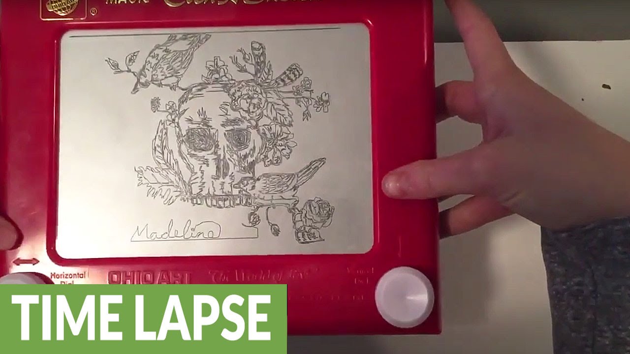 Classic Etch A Sketch Cookie! - Time Lapse Video Tutorial - SweetAmbs