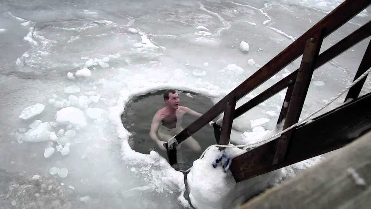 cold, freezing, Winterbather's, Bathing, badning, vand, koldt, kold, b...
