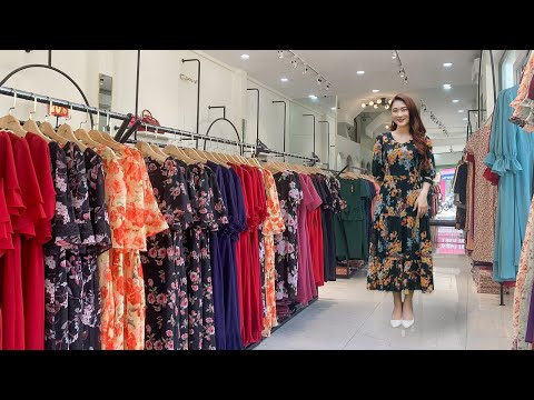 Video Đầm Dự Tiệc Cao Cấp Giá Rẻ - Thời Trang Trung Niên 2022 - youtube