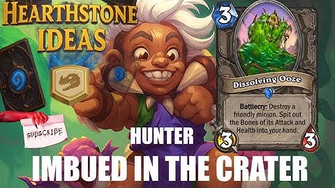 Imbued in the Crater - Hunter ®Standard Hearthstone Gameplay